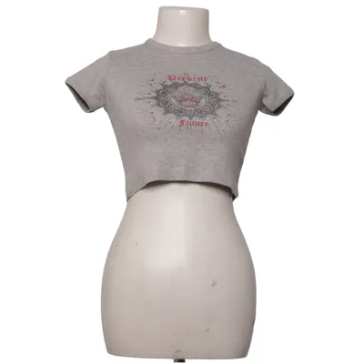 Crop top (Grå) från Mojo Bomull