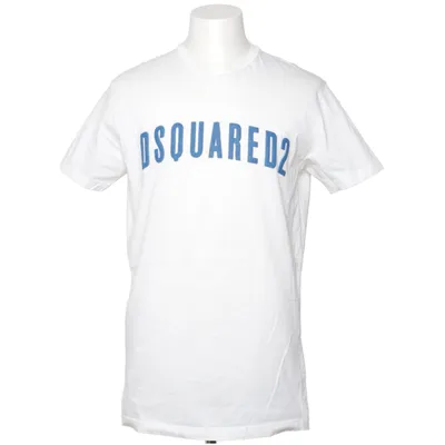 T-shirt (Vit, Blå) från Dsquared2 Bomull