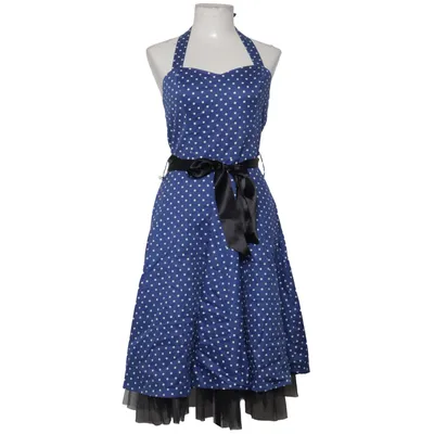 Jurk (Blauw, Wit) van Hearts & Roses Katoen, Elastaan