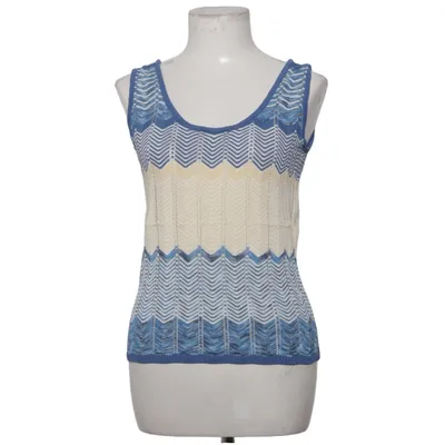 Tank Top (Blue, White, Multicolored) from Chicas