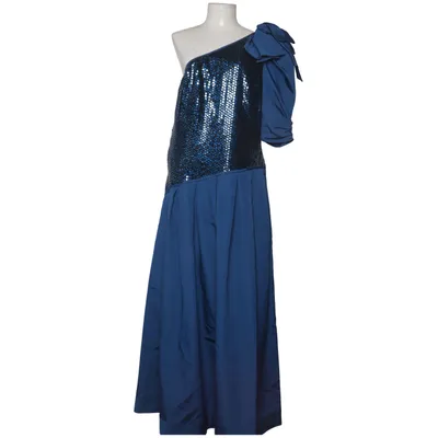 Robe de soirée (Bleu) de Lange Coton, Viscose
