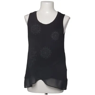 Top (Black) from Desigual Polyester, Viscose