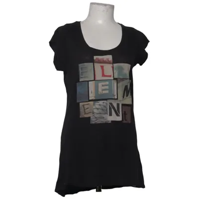T-shirt (Zwart) van Element Katoen