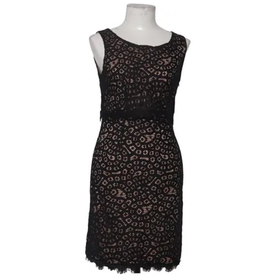 Robe de cocktail (Noir, Beige) de Lapis Coton, Polyamide, Polyester