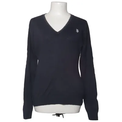 Pullover (Blå) fra U.S. Polo Assn. Kashmir, Bomuld