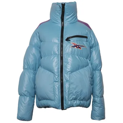 Winter jacket (Blue, Purple, Multicolored) from Onitsuka Tiger Down, Feather, Polyamide, Polyester