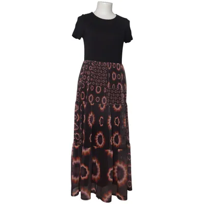 Långklänning (Svart, Orange, Flerfärgad) från Desigual Elastan, Polyester, Viskos