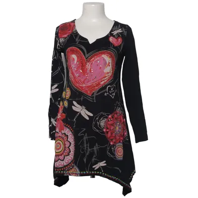Tunic (Black, Multicolored) from You Wit Hus Cotton, Elastane