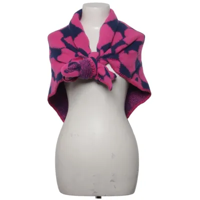 Scarf (Pink, Blue) from Faera Viscose, Wool