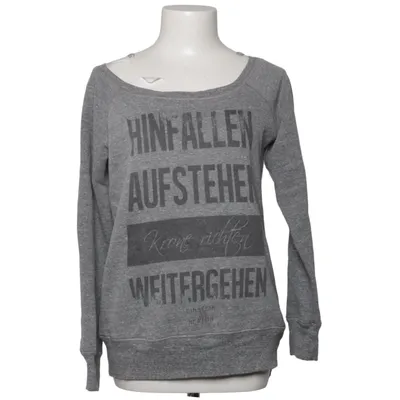 Collegetröja (Grå) från Einstein & Newton Bomull, Polyester, Viskos