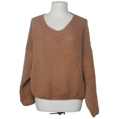 Sweater (Brown) from Les Petites Acrylic, Mohair, Polyamide