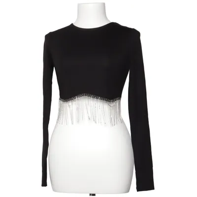 Crop top (Zwart) van TW