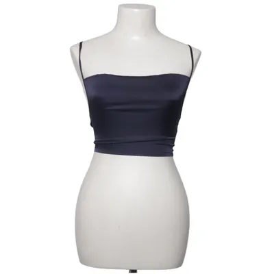 Crop top (Blå) från Naanaa Elastan, Polyester