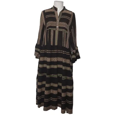 Dress (Black, Beige) from MAM Cotton, Polyester, Viscose