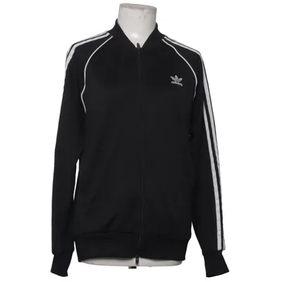 Trainingsjacke (Schwarz, Weiß) von Adidas Originals Baumwolle, Recyceltes Polyester