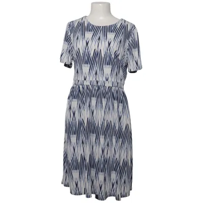 Robe (Bleu, Blanc) de Maggy London Élasthane, Polyester