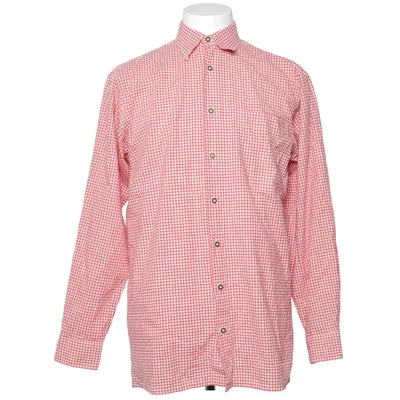 Chemise en flanelle (Rouge, Blanc) de Trachten Coton
