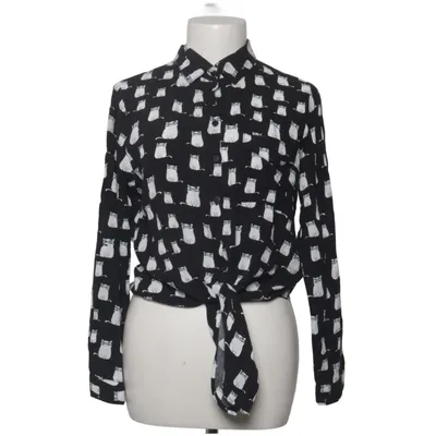 Blouse (Black, White) from Love Notes Viscose