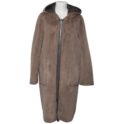 Shearling jacket (Beige) from Rino & Pelle Polyester