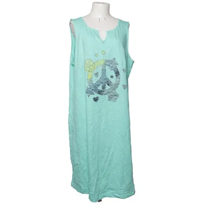 Dress (Green) from Sheego Casual Cotton