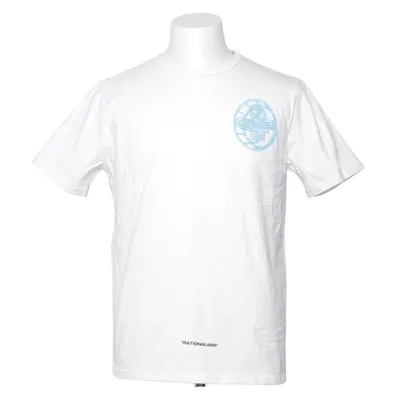 T-shirt (Blanc, Bleu) de Off-White Coton