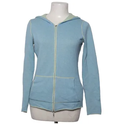 Hoodie (Blue) from Cassis Cashmere, Merino wool, Polyamide, Viscose