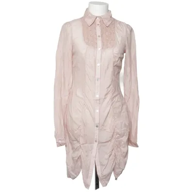 Shirt dress (Pink) from Eliza J Silk, Wool
