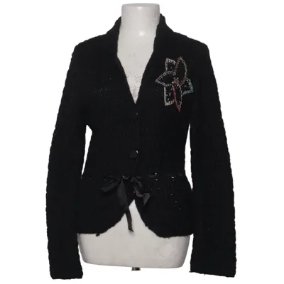 Cardigan (Zwart) van Saint Tropez Acryl, Wol