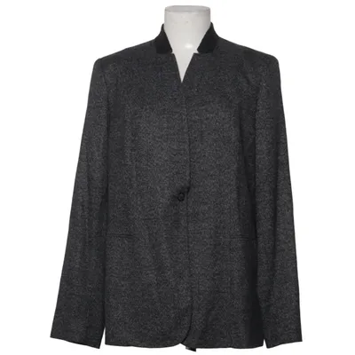 Blazer (Gray) from T Tahari Elastane, Polyester, Viscose