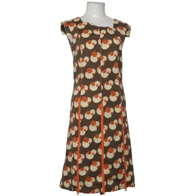 Dress (Brown, Multicolored) from Skunkfunk Cotton, Elastane