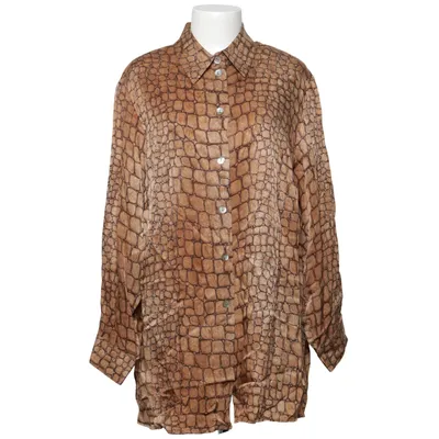 Blouse (Brown) from Tru Cupro