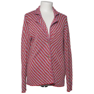 Cardigan (Red, Blue, Gold) from Reken Maar Metallic fiber, Polyamide, Viscose