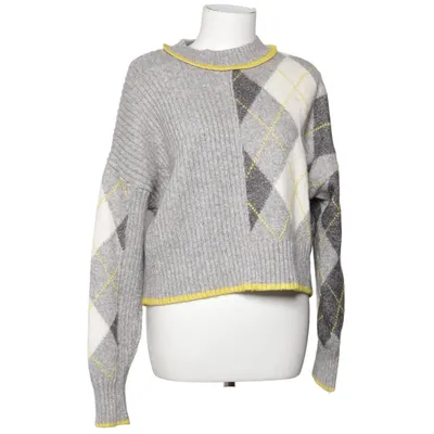 Sweater (Gray, White, Yellow, Black) from Pringle of Scotland x H&M Acrylic, Polyester, Wool