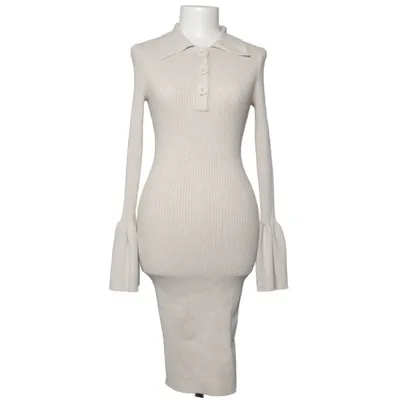 Maxikjole (Beige) fra Reinders Bomuld, Elastan