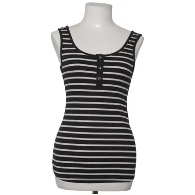 Maternity tank top (Black, White) from ONLY Maternity Elastane, Organic cotton