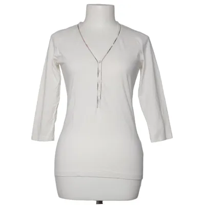 Henley shirt (White) from Burberry Cotton, Elastane