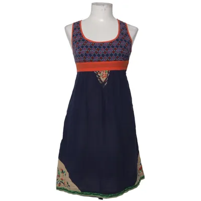 Jurk (Blauw, Oranje, Meerkleurig) van Ecote Katoen