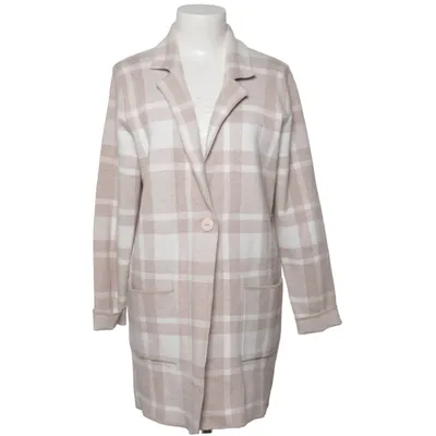 Cardigan (Beige, White) from Christian Siriano Nylon, Polyester, Viscose