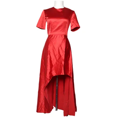 Aftenkjole (Rød) fra Zara Woman Elastan, Polyester