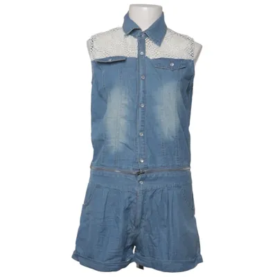 Jumpsuit (Blauw) van Onado Katoen, Elastaan, Polyester