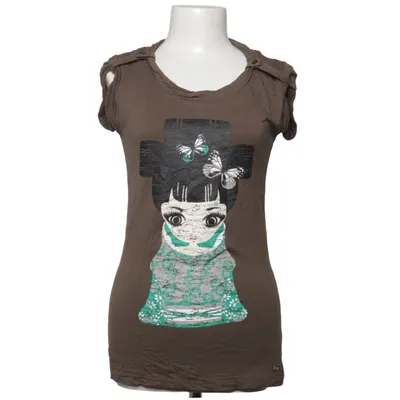 T-shirt (Groen) van One Green Elephant Elastaan, Viscose