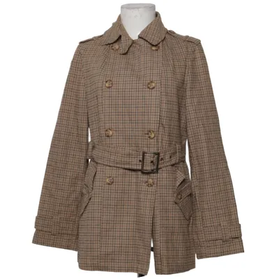 Trench coat (Check Trenchcoat) from Bien Bleu Cotton