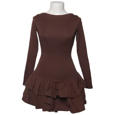 Kjole (Brun) fra Zara Bomuld, Elastan