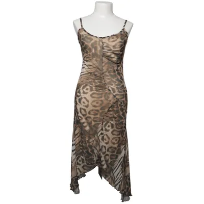 Kjole (Brun, Sort) fra H&M Polyester