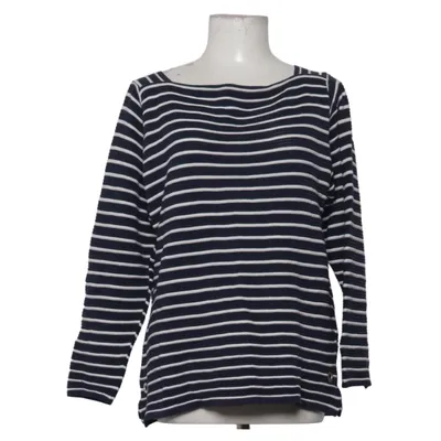 Long sleeve T-shirt (Blue, White) from Kimmy Acrylic, Cotton