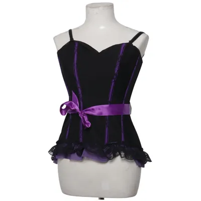 Corset (Noir, Violet) de Coquette Élasthane, Polyamide