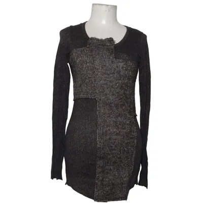 Robe (Gris) de Sandro Acrylique, Coton, Polyester, Laine