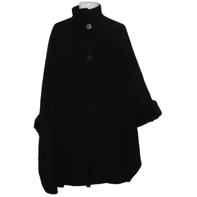 Poncho (Schwarz) von New Fast Kaschmir, Polyamid, Wolle