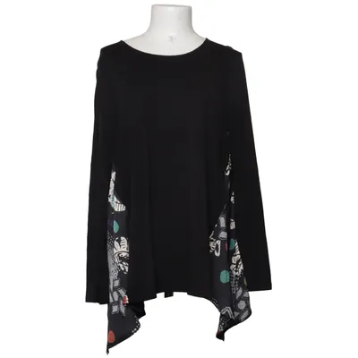 Langærmet t-shirt (Sort, Flerfarvet) fra Desigual