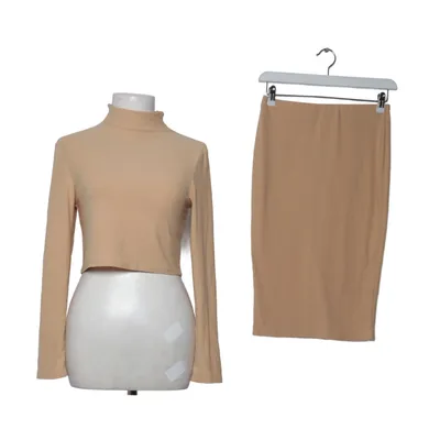 Sæt (Beige) fra Feathers Elastan, Polyester